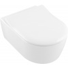 Villeroy & Boch Avento súprava combi-pack s doskou závesné bez oplachovacieho kruhu biela 5656RSR1