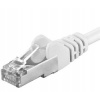 Premiumcord sp6asftp020W Patch, CAT6a S-FTP, RJ45-RJ45, AWG 26/7, 2m, bílý