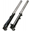 Predné tlmiče, vidlica pitbike 730mm, 45/48mm strieborna