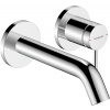 Hansgrohe Tecturis S - Páková umývadlová batéria EcoSmart+ pod omietku s výtokom 165 mm, chróm 73350000