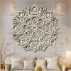 drevo zivota Drevená 3-vrstvová mandala ŽIVOTA Rozmery: 40x40, Farebná kombinácia: javor-biela
