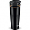 Termohrnček Lamart MANQ 360 ml LT4051 čierny/oranžový