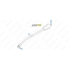 Kärcher Parts HDS 511 U EU - Jet pipe Diel: 4-Pracovný nadstavec 550 mm, neotáčavý