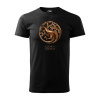 Tričkó Game of Thrones - Targaryen Sigil, Pánské, Regular, L