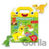 Gumolepky poznávam dinosaurov