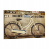 Plátne 70x50 cyklistické stoly retro 3764 (Plátne 70x50 cyklistické stoly retro 3764)