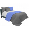 Prikrývka na posteľ - Tutumi Bedspread 200 x 220 cm béžová, biela, smotana, odtiene fialovej, odtiene modrej, odtiene ružovej, odtiene šedej, odtiene zelenej, odtiene žltej (Dvojlôžková kapaci)
