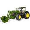 Bruder Traktor John Deere 7R 350 s čelním nakladačem