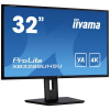 Iiyama ProLite XB3288UHSU-B5 LED monitor 80 cm (31.5 palca) En.trieda 2021 G (A - G) 3840 x 2160 Pixel UHD 4 ms HDMI ™, DisplayPort, na slúchadlá (jack 3,5; XB3288UHSU-B5