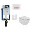 Geberit SET Kombifix 110.302.00.5 +WCzávesné Id.Stand. TESI +sedátko +Sigma50 Biele 110.302.00.5 NF8