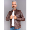 Max Original Leather Pánska kožená bunda 4073 r/brown (6XL 70-76) - Brown - 6XL