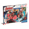 CLEMENTONI Třpytivé Marvel: Avengers 104 dielov