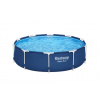 Bestway Steel Pro 56677 / 23 nadzemní bazén Rámový bazén Kulatý 4678 l Modrá