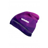 Wamu Fleecová čiapka detská Mozaika fialová Veľ. XS