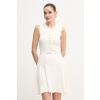 Šaty Marciano Guess GIADA béžová farba, midi, áčkový strih, 5GGK26 5874Z 5GGK26.5874Z 36
