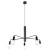 Sollux Lighting Luster Duomo 5, čierne telo svietidla