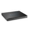 Zyxel XGS4600-52F L3 Managed Switch, 48 port Gig SFP, 4 dual pers. and 4x 10G SFP+, dual PSU