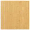 vidaXL Stolová doska 90x90x4 cm bambus - Hnedá - 31651-172835
