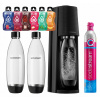 SODASTREAM TERRA karbonizátor SIPHON NA Fľaše SýTEJ VODY + baler (SODASTREAM TERRA karbonátový sifón na sýtenú vodu FUSE fľaše + bolerko)