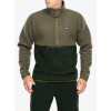 Flísová mikina Patagonia Retro Pile 1/2 Snap Pullover - old growth green