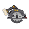 Caterpillar okružná bezuhlíková píla 18V CAT DX53B