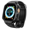 AppleMix Kryt / puzdro SPIGEN pre Apple Watch Ultra 49 mm - celé telo + remienok - čierne