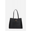 KABELKA KARL LAGERFELD K/AUTOGRAPH PADLOCK MD TOTE BLACK/GOLD