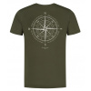 Korda Tričko Compass Tee Dark Olive - XXXXL