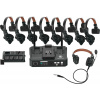 Hollyland Solidcom C1 Pro Wireless Intercom System with 8 ENC headsets with Hub Station