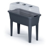 PROSPERPLAST Miniparenisko Respana Planter Ecoline Set antracit 74,9cm