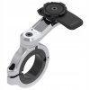 Držiak montovaný na riadidlá motocykla Quad Lock PRO, veľký chrómovaný