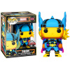 Funko POP! 650 Marvel Thor BLKLT Special Edition Poškodený obal