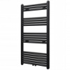 Vodný kúpeľňový radiátor VidaXL 560 W 600 x 1160 mm čierny
