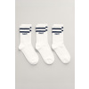 PONOŽKY GANT SPORT SOCKS 3-PACK WHITE