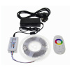 LedStar sada 13m RGB LED pásik 12V 7,2W/m RF ovládač 230V zdroj do zásuvky, konektory, S13B