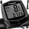 Vodotesný LCD merač bicyklov - rýchlomer s 13 funkciami