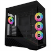 Lian Li Vector V100, Midi-Tower, ATX, RGB, Tempered Glass - black G99.V100RX.00