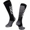 Ponožky na bicykel Force XS čierne