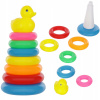 PYRAMÍDA KAČIČKA S KRÚŽKAMI KAČIČKA MONTESSORI