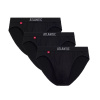 Pánske nohavičky 3 pack 094 black - Atlantic černá M