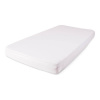 BABYMATEX Plachta nepremokavá s gumičkou Tencel 70x140 cm White 140x70 biela