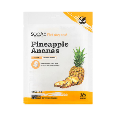 Soo'AE Food Story Mask ANANAS 25g