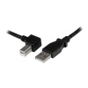 STARTECH 3m USB 2.0 A to Left Angle B Cable M/M, STARTECH 3m USB 2.0 A to Left Angle B Cable M/M - USBAB3ML