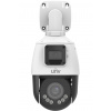 IPC9312LFW-AF28-2X4 - 2MPx duálna IP PTZ kamera Uniview, 2.8mm / 102° + 2.8~12mm / 107°~30.6°