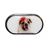 OPTIPAK LIMITED Púzdro so zrkadielkom Vianočný motív - Pes s mašľou