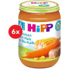 HiPP BIO Mrkva s kukuricou a BIO teľacím mäsom 6× 190 g