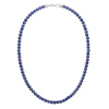 Manoki Pánský korálkový náhrdelník Fernando - 6 mm lapis lazuli X-WA856SN/50 50 cm Modrá