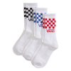 Ponožky Vans Classic Check Crew checkerboard white 3KS, 13-16 25/26 - Odosielame do 24 hodín