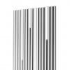 Lamelový panel s lineárnym osvetlením - 100,4 cm - Biela Capri Odtieň dosky: K3543 RT