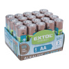 EXTOL ENERGY 42013 Batéria alkalická 20ks, 1,5V, typ AA
